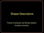 Shape Descriptors