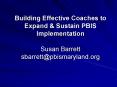 Building Effective Coaches to Expand PowerPoint PPT Presentation