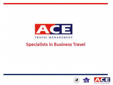 Specialists in Business Travel