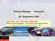 Energy Dialogue:  Transport 20th September 2006