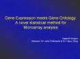 Gene%20Expression%20meets%20Gene%20Ontology: PowerPoint PPT Presentation