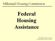 Millennial Housing Commission