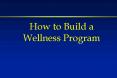 How to Build a Wellness Program PowerPoint PPT Presentation