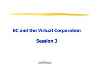 EC and the Virtual Corporation