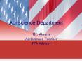 Agriscience Department PowerPoint PPT Presentation