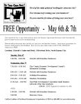 FREE Opportunity  -  May 6th PowerPoint PPT Presentation