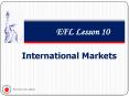 International Markets PowerPoint PPT Presentation