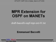 MPR Extension for