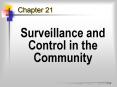 Surveillance and Control in the Community PowerPoint PPT Presentation