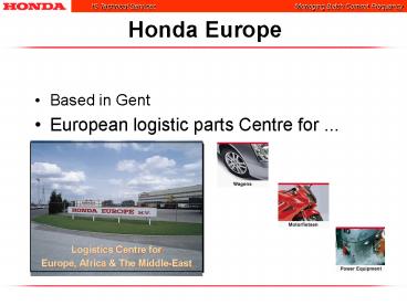 Honda Europe