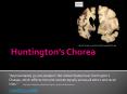 Huntingtons Chorea PowerPoint PPT Presentation