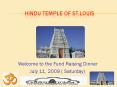 Hindu Temple of St'Louis PowerPoint PPT Presentation