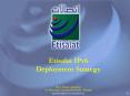 Etisalat IPv6 PowerPoint PPT Presentation