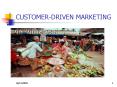 CUSTOMERDRIVEN MARKETING