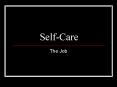 Self-Care PowerPoint PPT Presentation