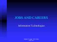 JOBS AND CAREERS PowerPoint PPT Presentation