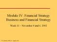 Module%20IV:%20Financial%20Strategy%20Business%20and%20Financial%20Strategy PowerPoint PPT Presentation