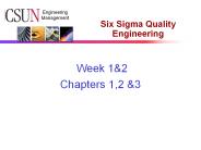 Six Sigma Quality Engineering