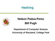 Hashing