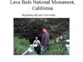 Lava Beds National Monument, California Beginning trip into a lava tube PowerPoint PPT Presentation