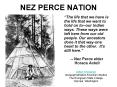 NEZ PERCE NATION PowerPoint PPT Presentation