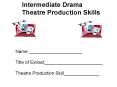 Intermediate Drama PowerPoint PPT Presentation