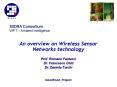 An overview on Wireless Sensor Networks technology PowerPoint PPT Presentation