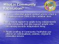 What is Community Facilitation PowerPoint PPT Presentation