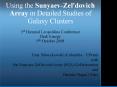 Using the Sunyaev-Zel'dovich Array in Detailed Studies of Galaxy Clusters  3rd Biennial Leopoldina Conference Dark Energy 9th October 2008 PowerPoint PPT Presentation