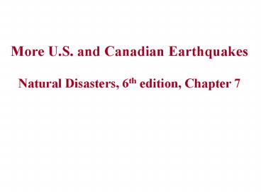 Powerpoint Presentation Physical Geology, 10e