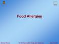 Food Allergies PowerPoint PPT Presentation