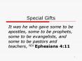 Special Gifts PowerPoint PPT Presentation