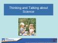 Thinking and Talking about Science PowerPoint PPT Presentation
