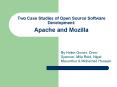 Two Case Studies of Open Source Software Development: Apache and Mozilla PowerPoint PPT Presentation