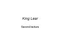King%20Lear PowerPoint PPT Presentation