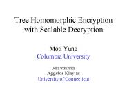 Tree Homomorphic Encryption with Scalable Decryption