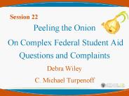 Peeling the Onion