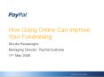 How Going Online Can Improve Your Fundraising PowerPoint PPT Presentation