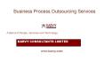 Business Process Outsourcing Services PowerPoint PPT Presentation