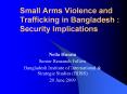 Small Arms Violence and Trafficking in Bangladesh : Security Implications PowerPoint PPT Presentation