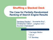 User-Centric Web Crawling*