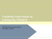 Transition from Prison to Community Initiative