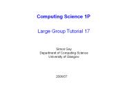 Computing Science 1P