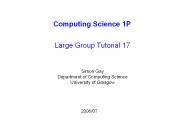 Computing Science 1P PowerPoint PPT Presentation