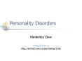 Personality Disorders PowerPoint PPT Presentation