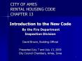 CITY OF AMES RENTAL HOUSING CODE CHAPTER 13 PowerPoint PPT Presentation
