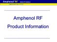 Amphenol%20RF PowerPoint PPT Presentation