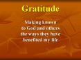 Gratitude PowerPoint PPT Presentation