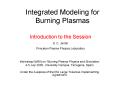Integrated Modeling for Burning Plasmas PowerPoint PPT Presentation