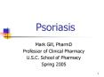 Psoriasis PowerPoint PPT Presentation